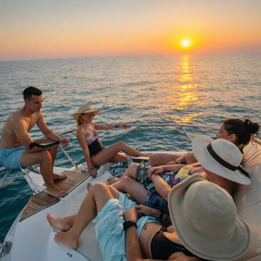 Interior of the Boat Angels